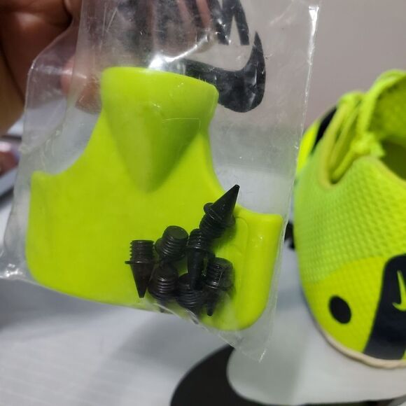 Nike Zoom Rival Sprint Mens Sz 7 Volt Black Track & Field Spikes DC8753-700 - Picture 10 of 10